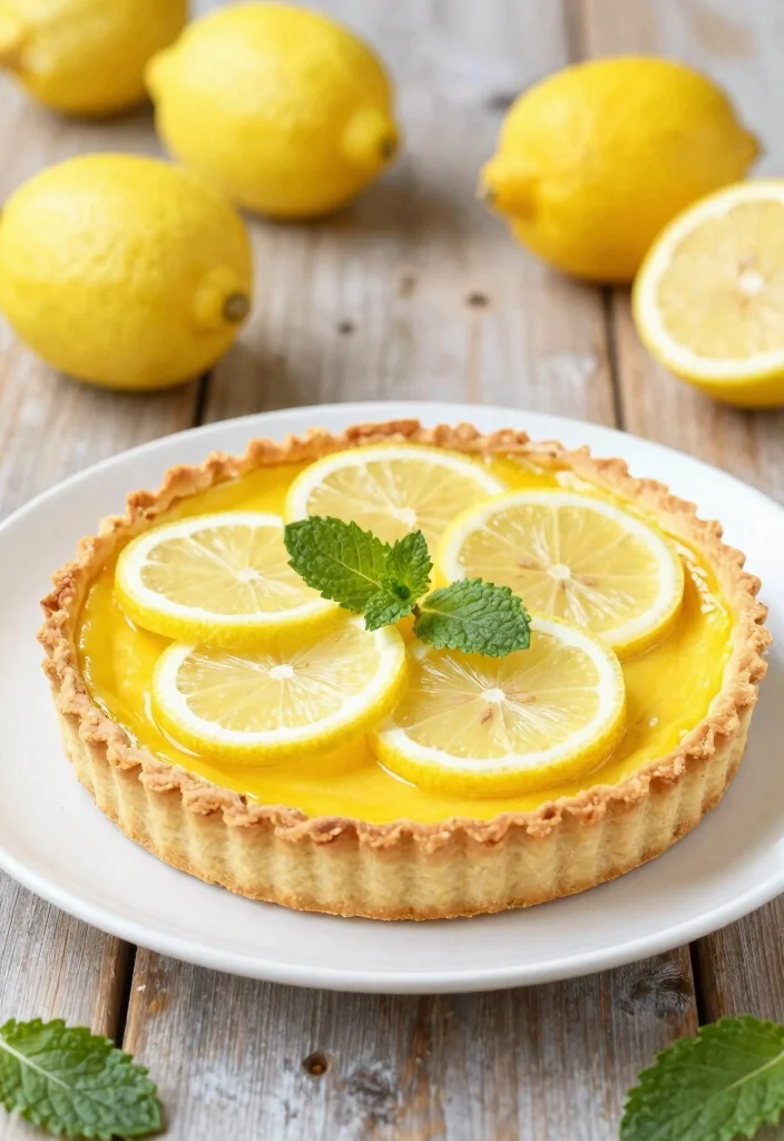 10 Yellow Squash Dessert Recipes for Naturally Sweet Bakes 2. Lemon Yellow Squash Tart 0