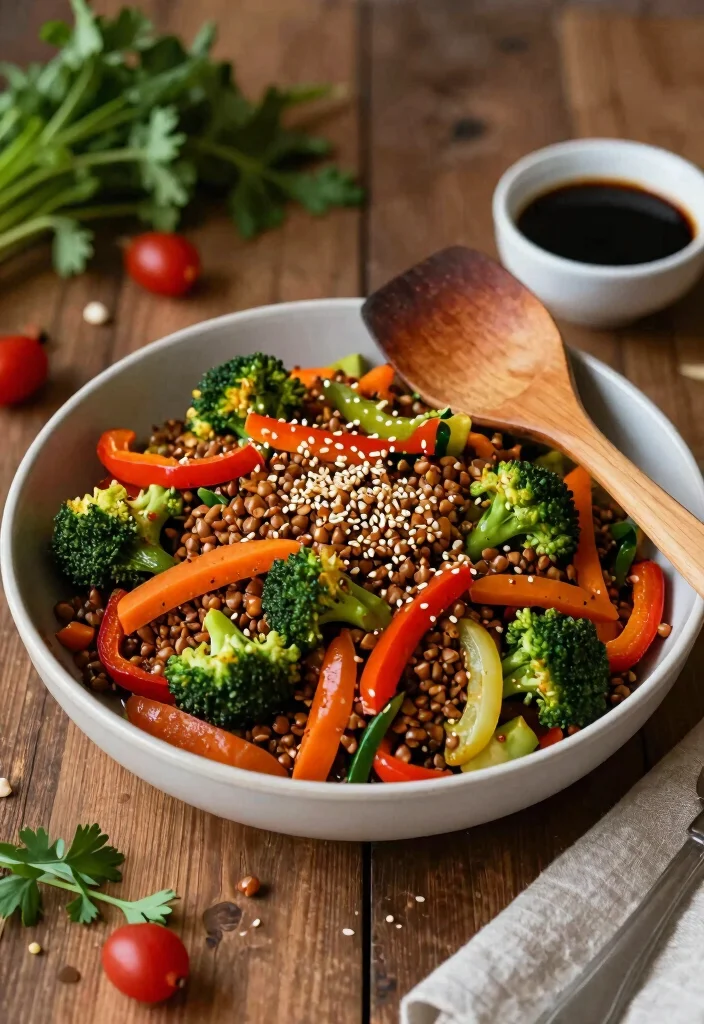12 Buckwheat Vegan Recipes for Hearty Gluten Free Meals 10. Spiced Buckwheat and Vegetable Stir Fry 0