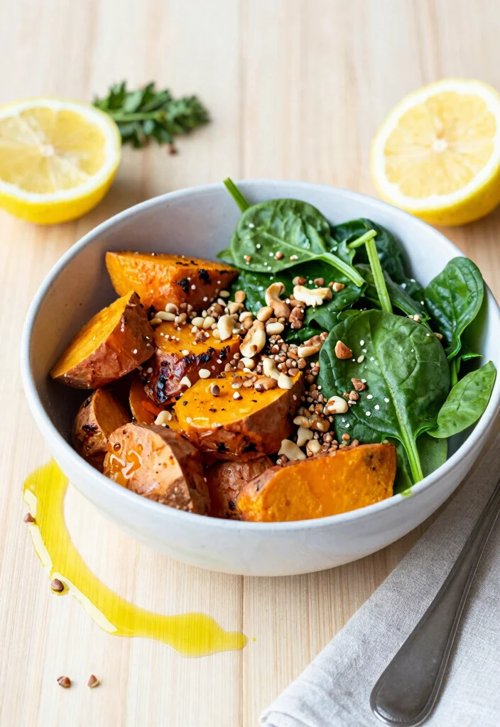 12 Buckwheat Vegan Recipes for Hearty Gluten Free Meals 11. Sweet Potato and Buckwheat Salad 0