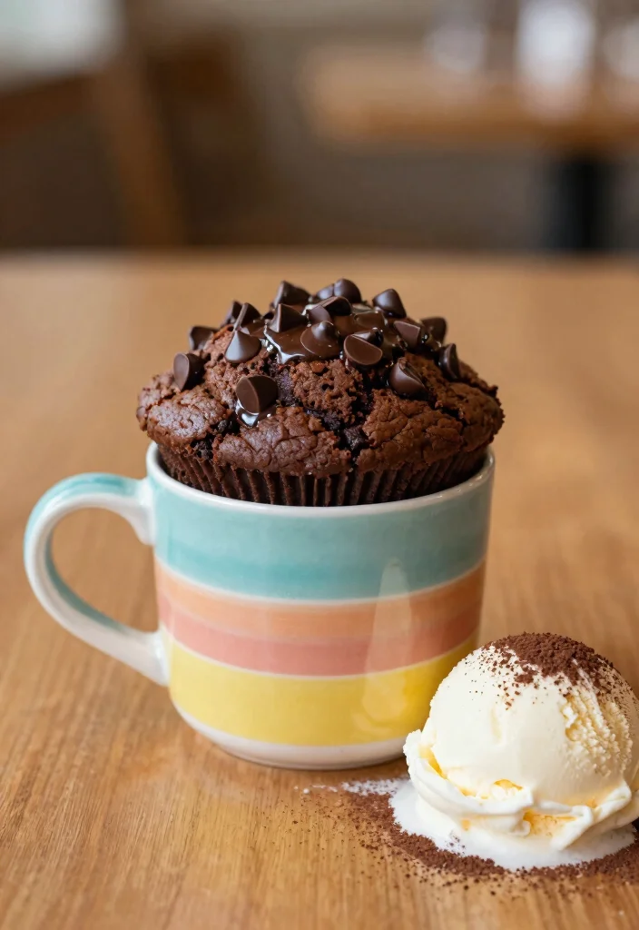 12 Chocolate Chip Dessert Recipes for Classic Sweet Comfort 5. Chocolate Chip Mug Cake 0