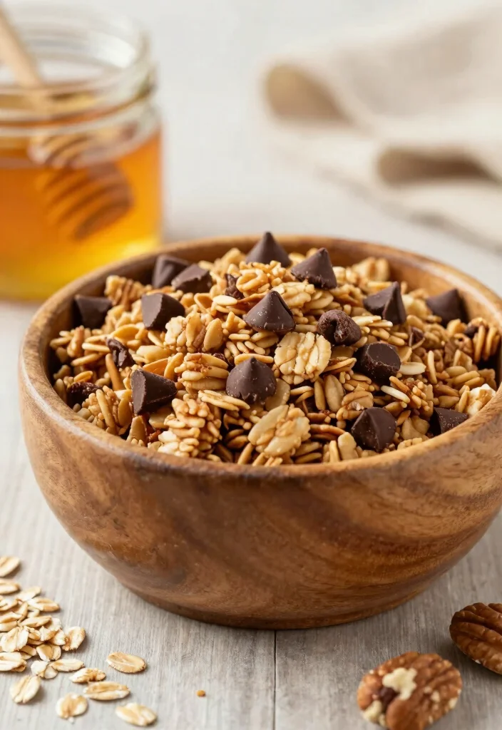 12 Chocolate Chip Dessert Recipes for Classic Sweet Comfort 7. Chocolate Chip Granola Clusters 0