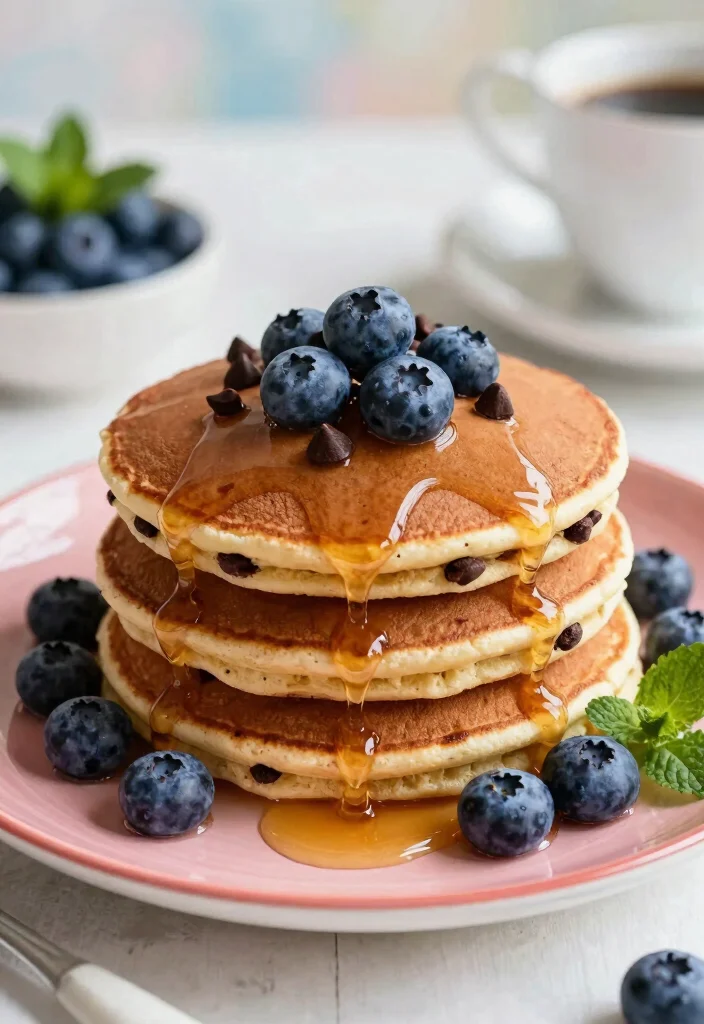 12 Chocolate Chip Dessert Recipes for Classic Sweet Comfort 9. Chocolate Chip Pancakes 0