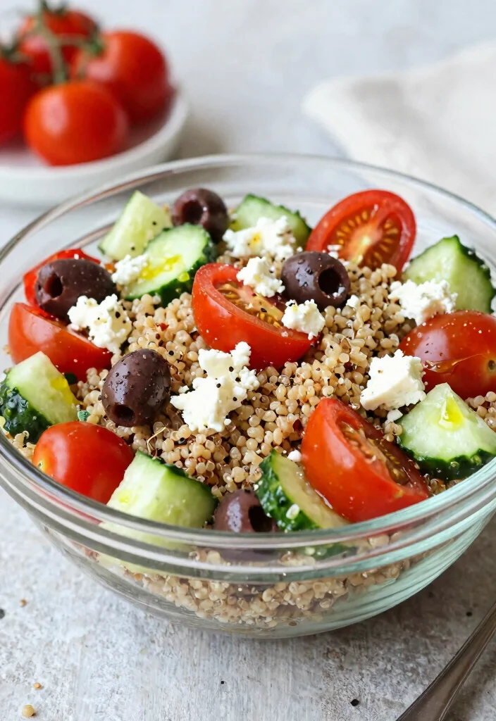 12 Delish Dinner Recipes Everyone Wants to Try 5. Mediterranean Quinoa Salad 0