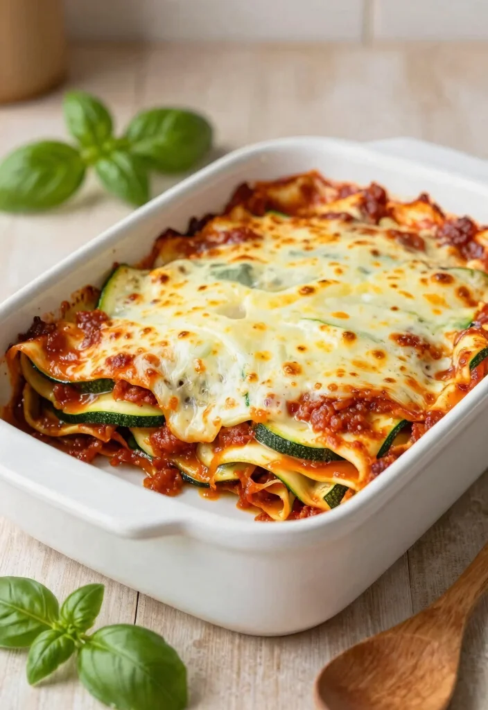 12 Healthy Clean Eating Lasagna Recipes for Lighter Comfort - 1. Zucchini Noodle Lasagna 1