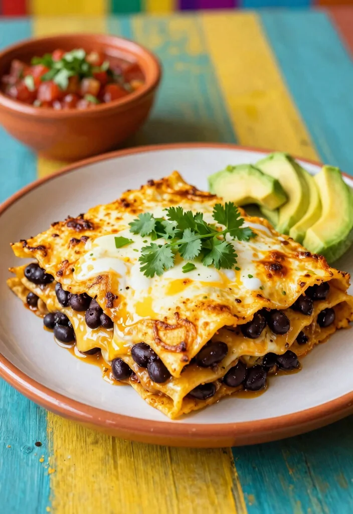 12 Healthy Clean Eating Lasagna Recipes for Lighter Comfort - 11. Mexican-Inspired Lasagna 1