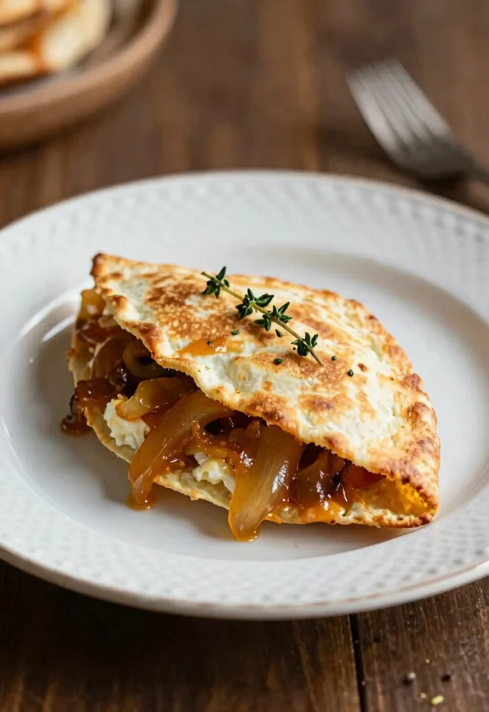 12 Healthy Quesadilla Recipes for Balanced Crispy Meals 10. Caramelized Onion and Goat Cheese Quesadilla 0
