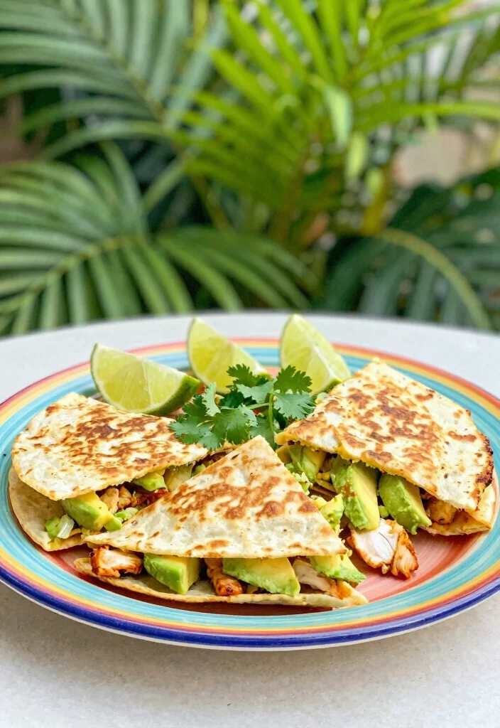 12 Healthy Quesadilla Recipes for Balanced Crispy Meals 6. Chicken Avocado Quesadilla 0