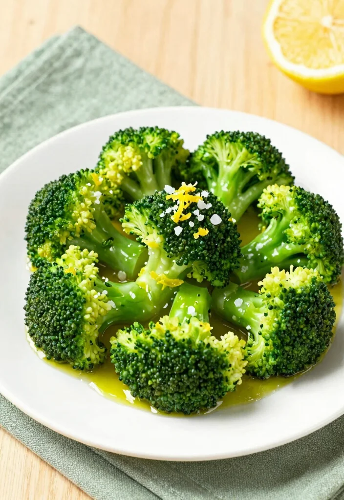 12 Healthy Side Recipes for Simple Balanced Plates 3. Steamed Broccoli with Lemon Zest 0