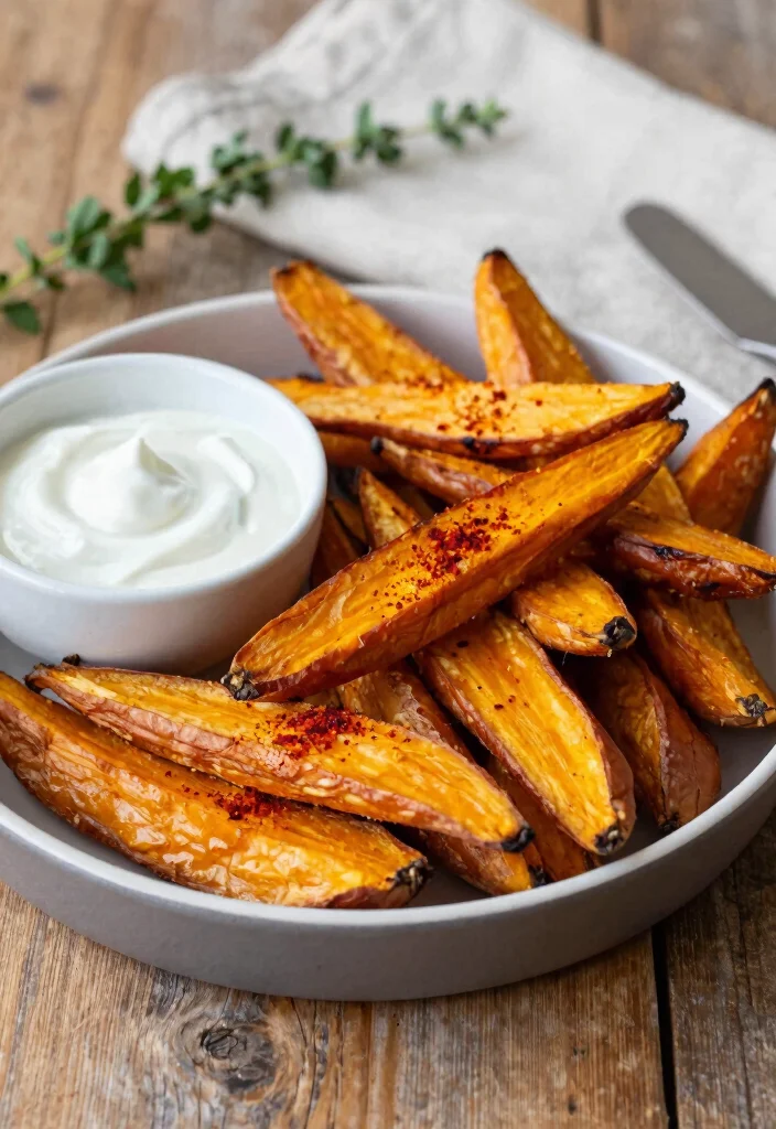 12 Healthy Side Recipes for Simple Balanced Plates 4. Roasted Sweet Potato Wedges 0