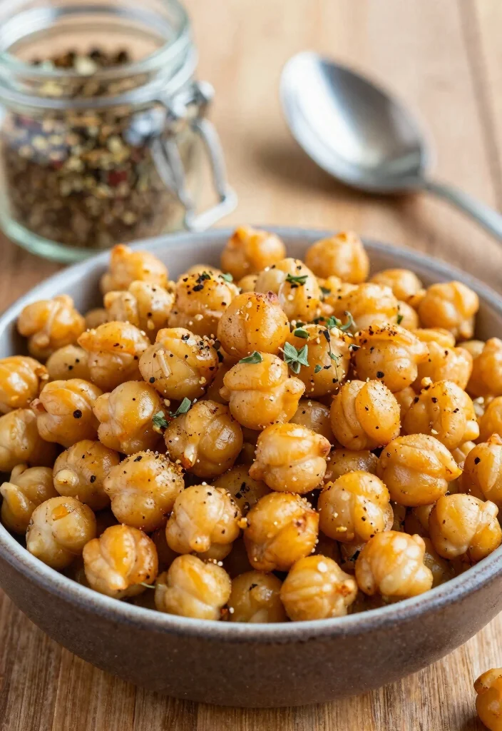 12 Healthy Vegetarian Snack Recipes for Everyday Fuel 1. Spiced Chickpea Snack 0