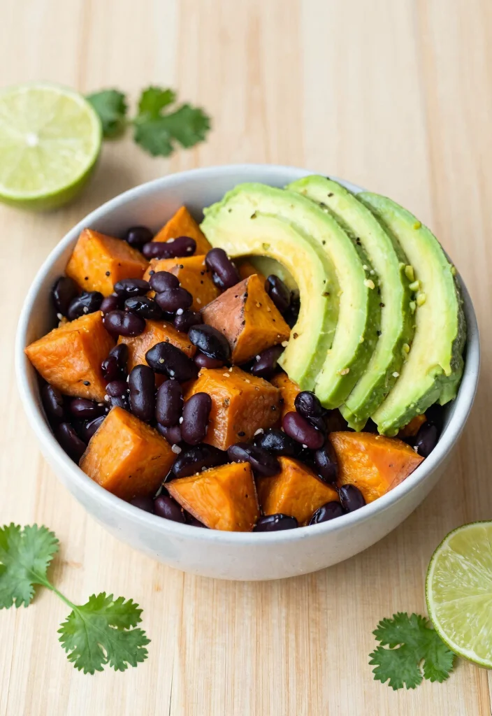12 No Oven Dinner Recipes for Hot Weather Cooking 11. Sweet Potato and Black Bean Bowls 0