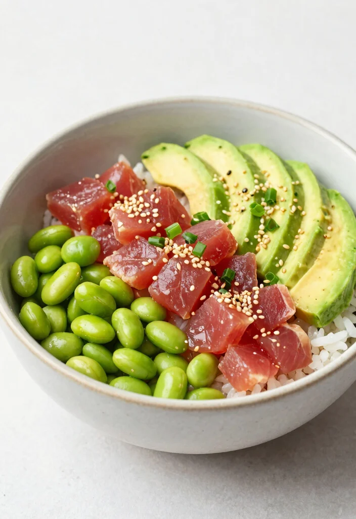 12 No Oven Dinner Recipes for Hot Weather Cooking 7. Tuna Poke Bowls 0