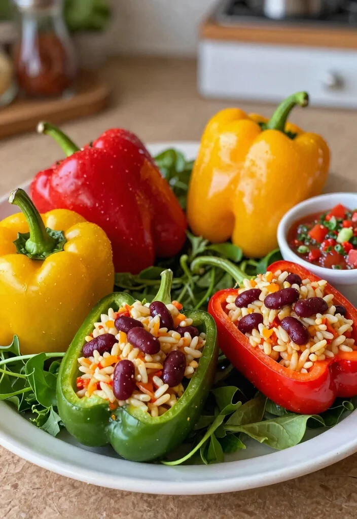 12 Vegan Butter Bean Recipes for Creamy Plant Based Meals 9. Stuffed Bell Peppers with Butter Beans 0